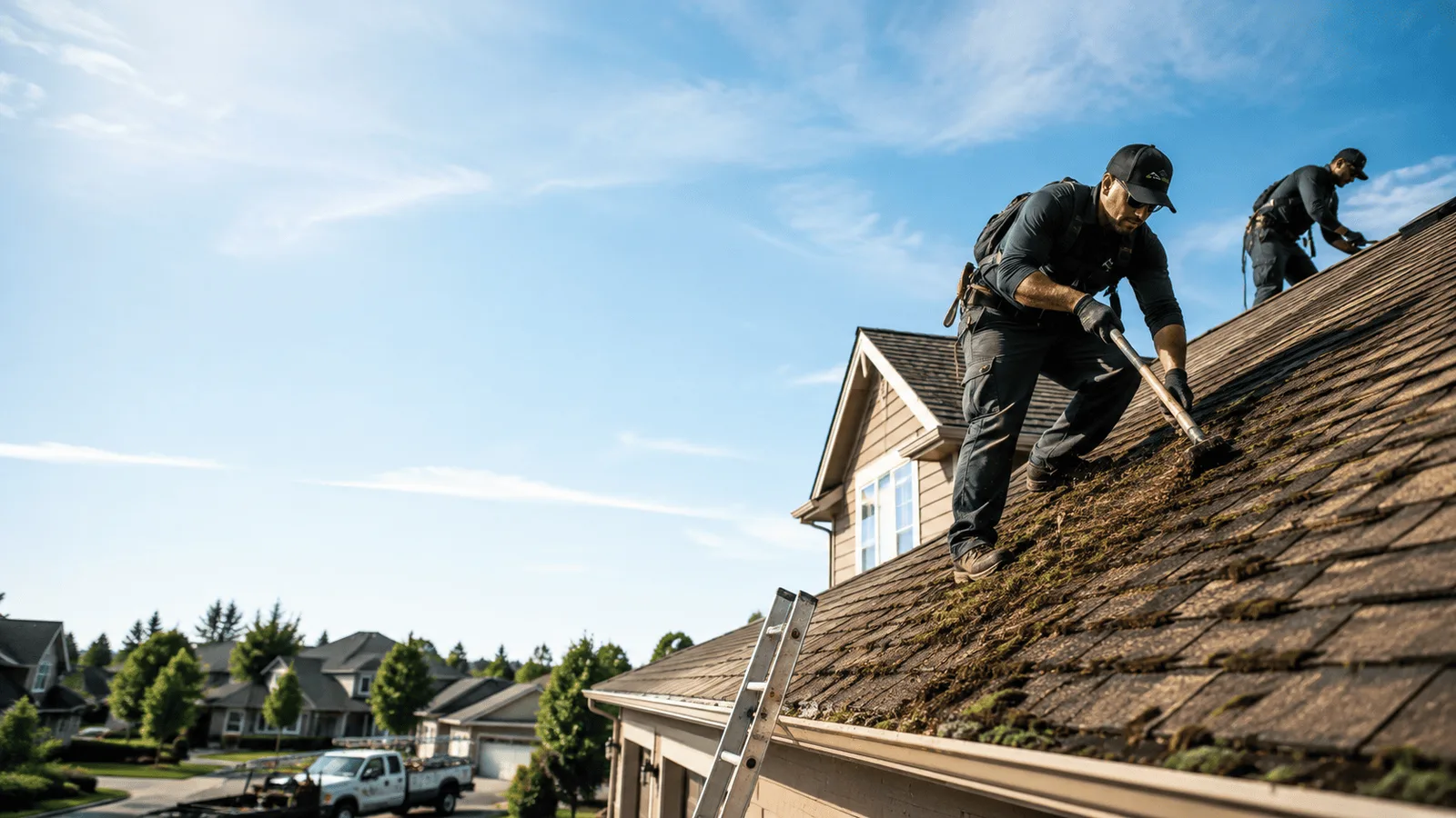 Roof Moss Removal in Cody, NE near me